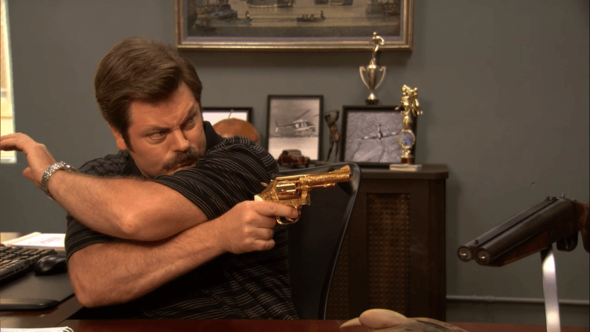 The Six Stages of Winter Break, As Told By Ron Swanson