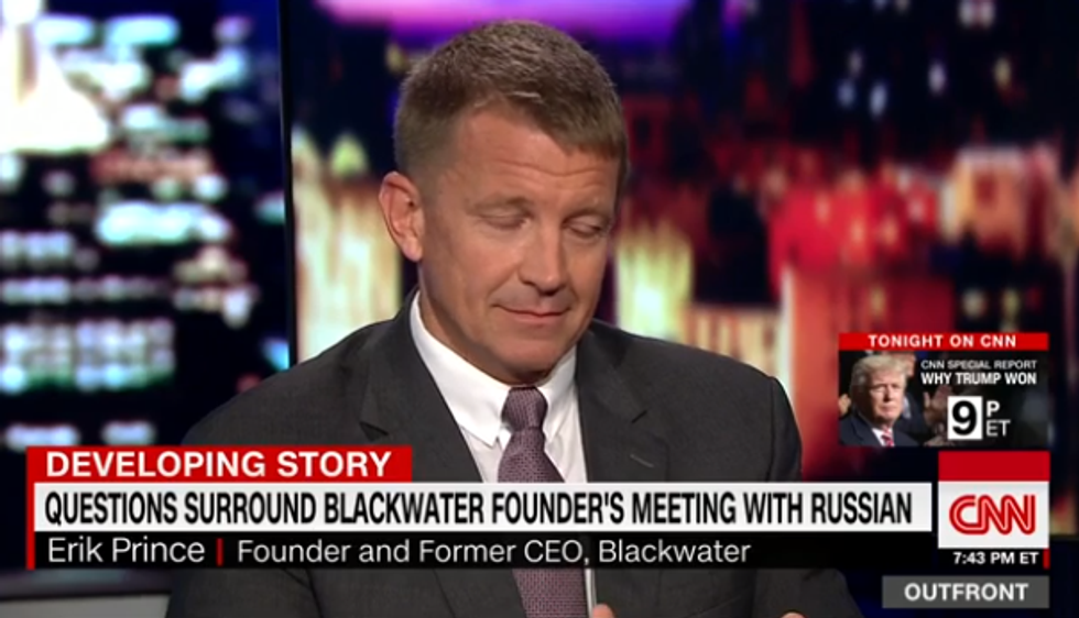 Should Robert Mueller Put Erik Prince In Jail For Trump-Russia Crimes? Yes Or OH FUCK YES?