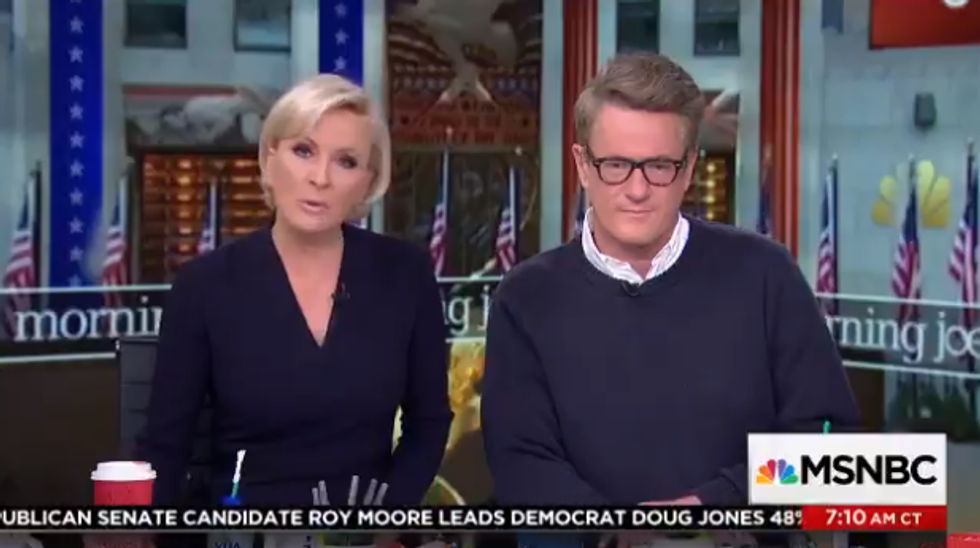 Joe And Mika Just Saying GET THAT DERANGED SHITBAG OUT OF THE WHITE HOUSE BEFORE HE KILLS US ALL