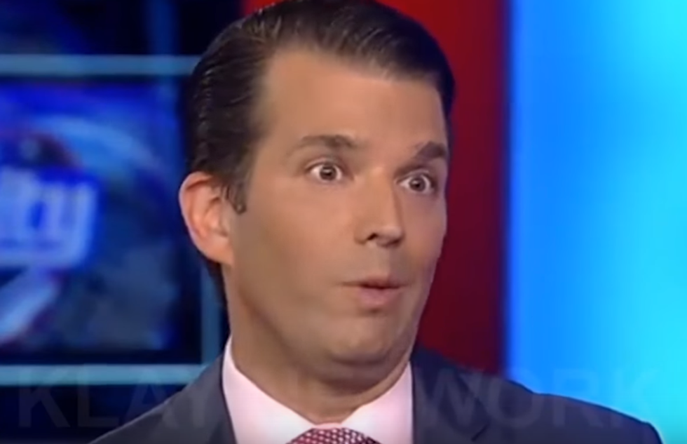 Donald Trump Jr. Has Some Opinions About Sexual Predators Who Aren't His Dad!