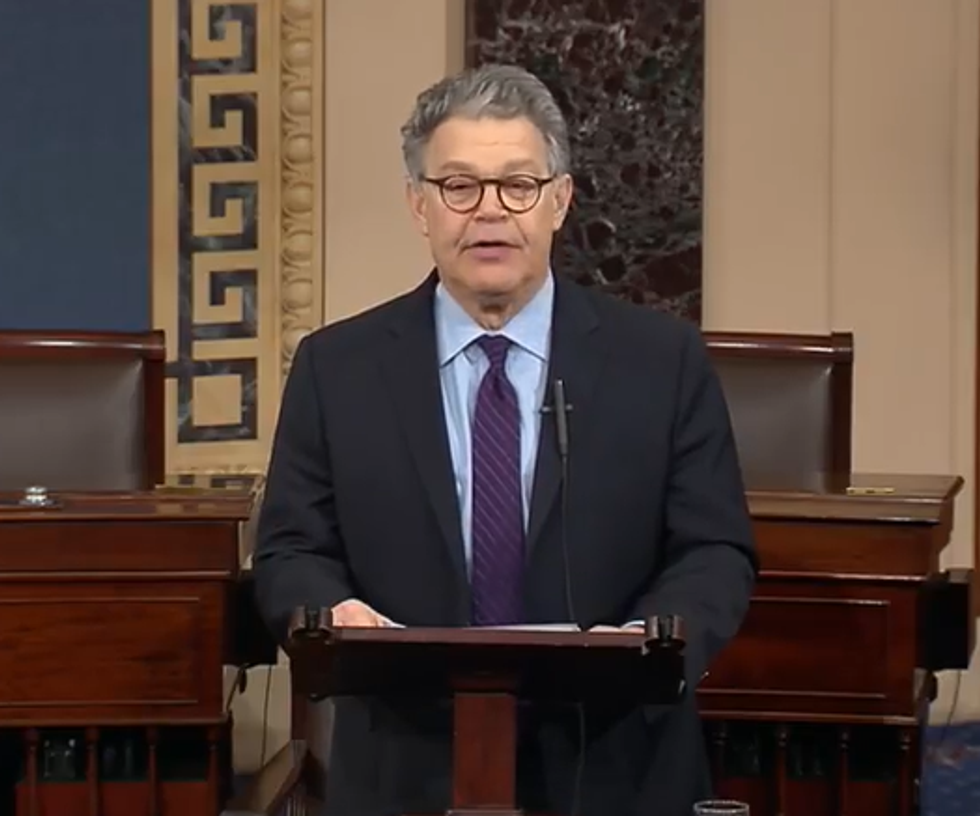 Al Franken Good Enough, Smart Enough, To Resign From The Senate