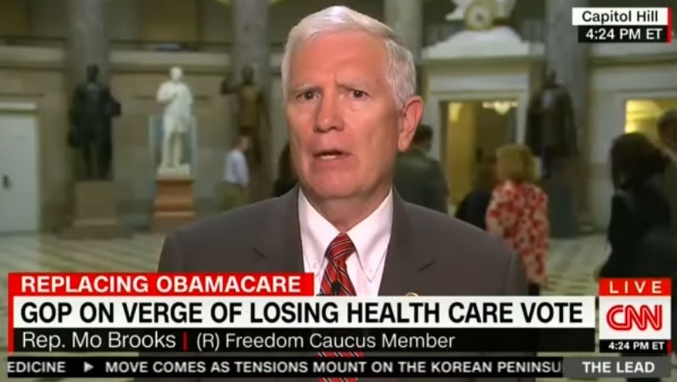 Alabama Rep. Mo Brooks Would Rather Not Pay For Your Slut Cancer!