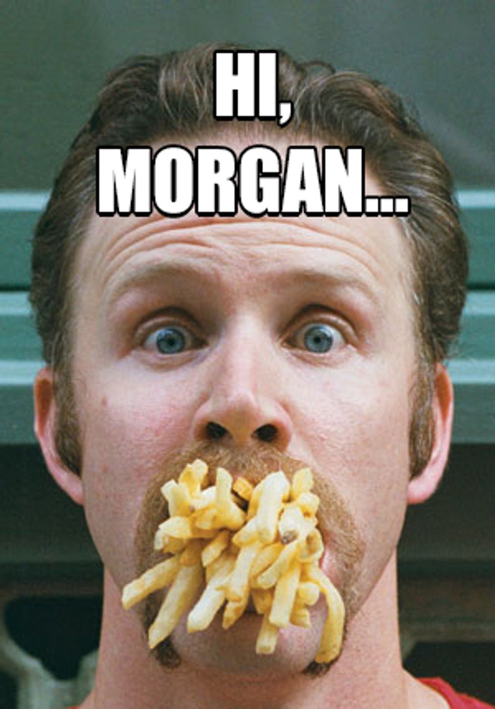 Rape Month Hits Home: A Letter To Morgan Spurlock