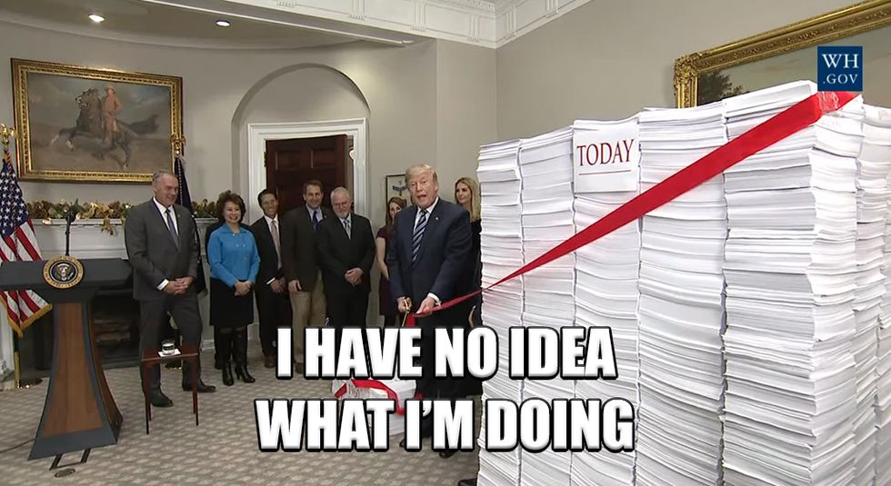 Trump So Happy He Broke The Internet. Wonkagenda For Fri., Dec. 15, 2017