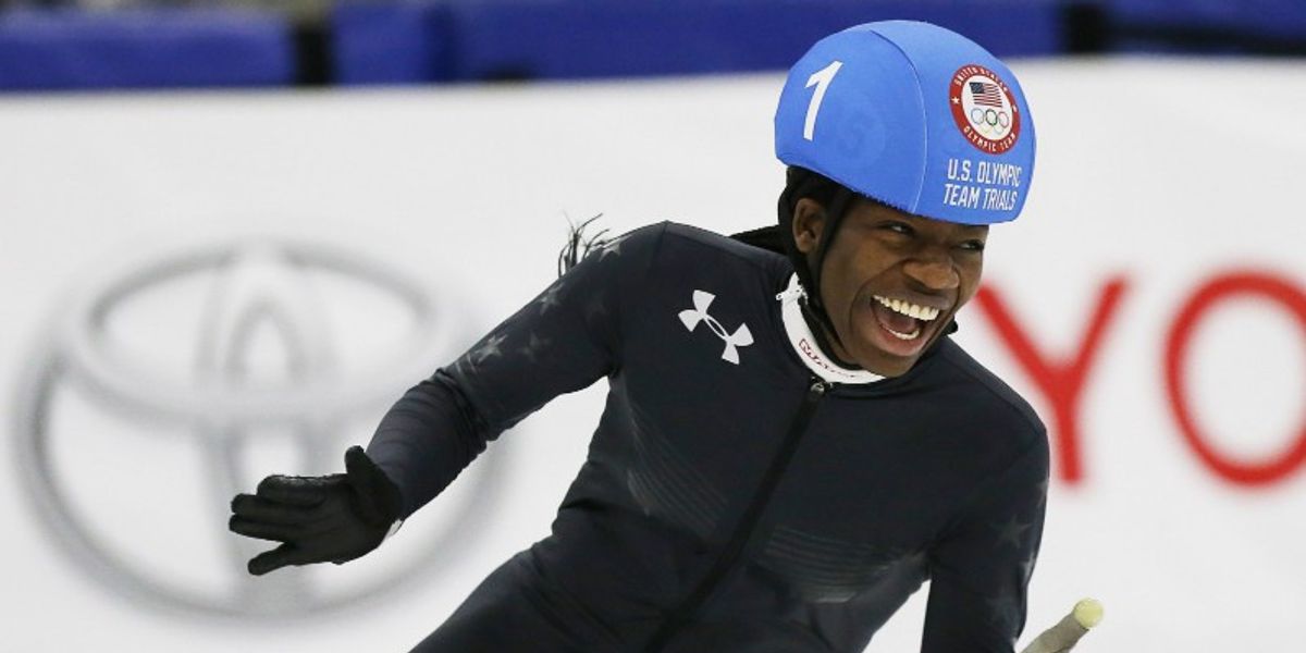 This 17-Year-Old Speedskater Is Making History & Going To The Olympics