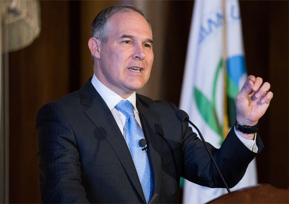 How Does Scott Pruitt Find Time To Rape And Pillage Earth With All This Grifting?