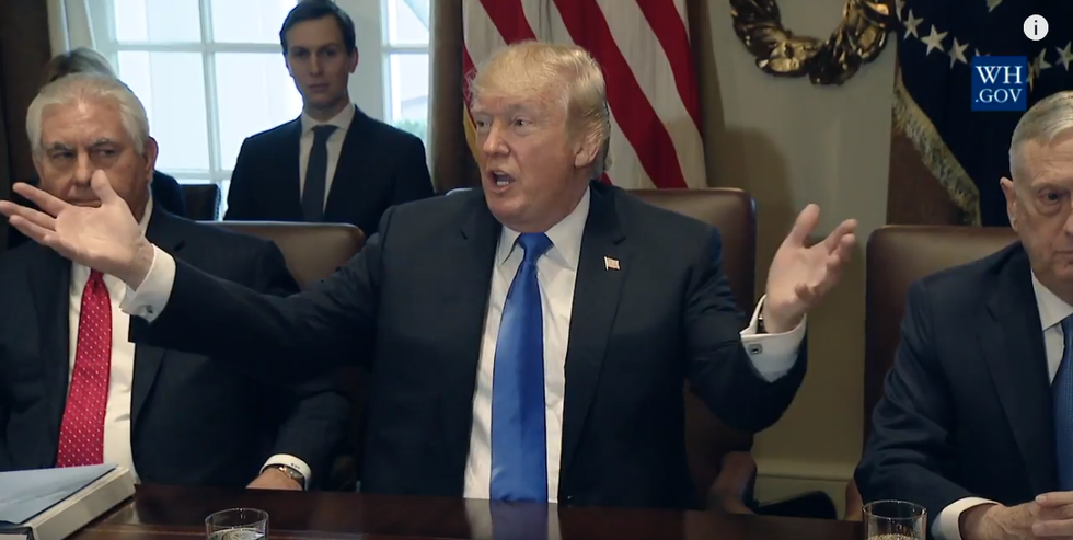Ben Carson Says Grace Before Mike Pence Eats Trump's Ass