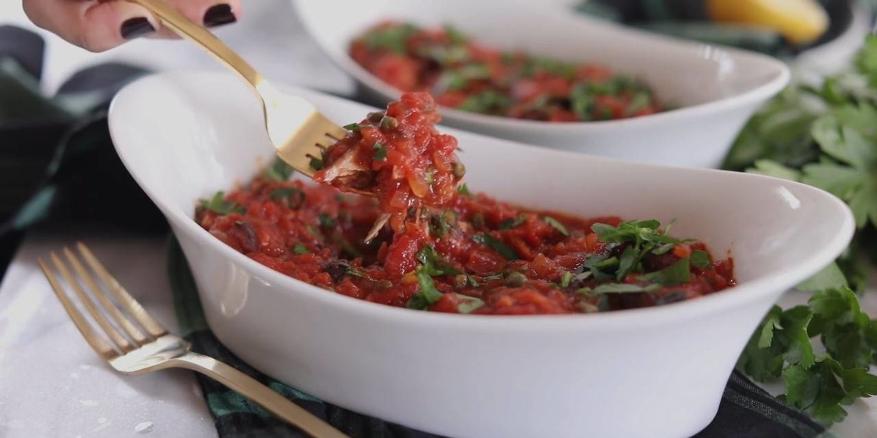 Mediterranean Roasted Mackerel