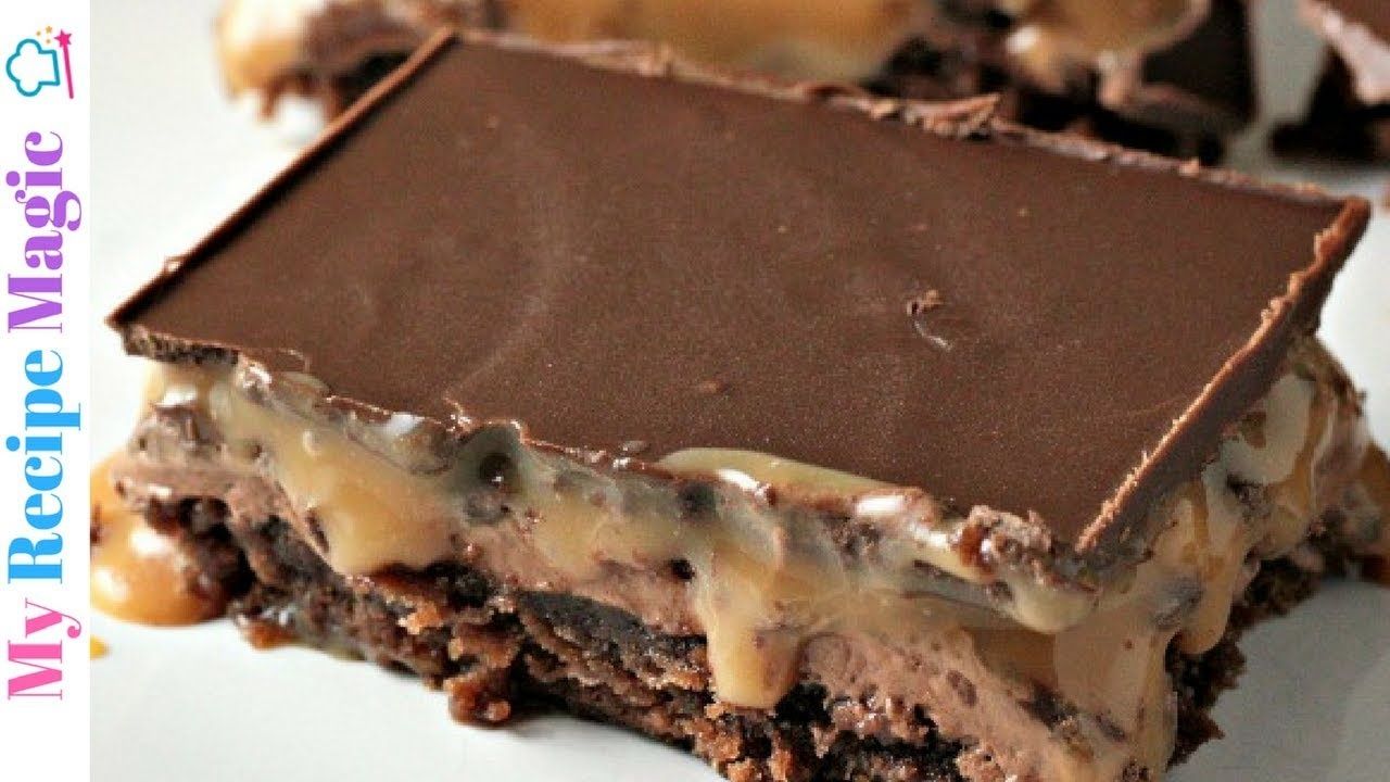 Milky Way Brownies - Mindy's Cooking Obsession