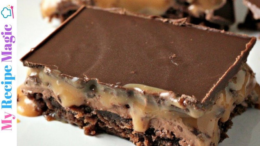 Milky Way Brownies - Mindy's Cooking Obsession