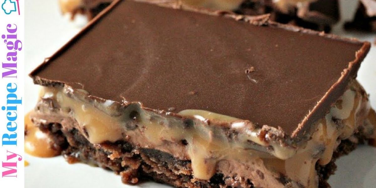 Milky Way Brownies - Mindy's Cooking Obsession