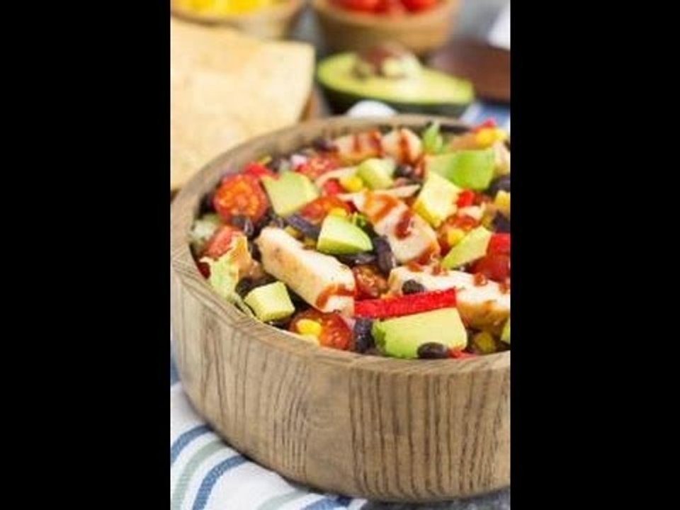 BBQ Ranch Chicken Salad