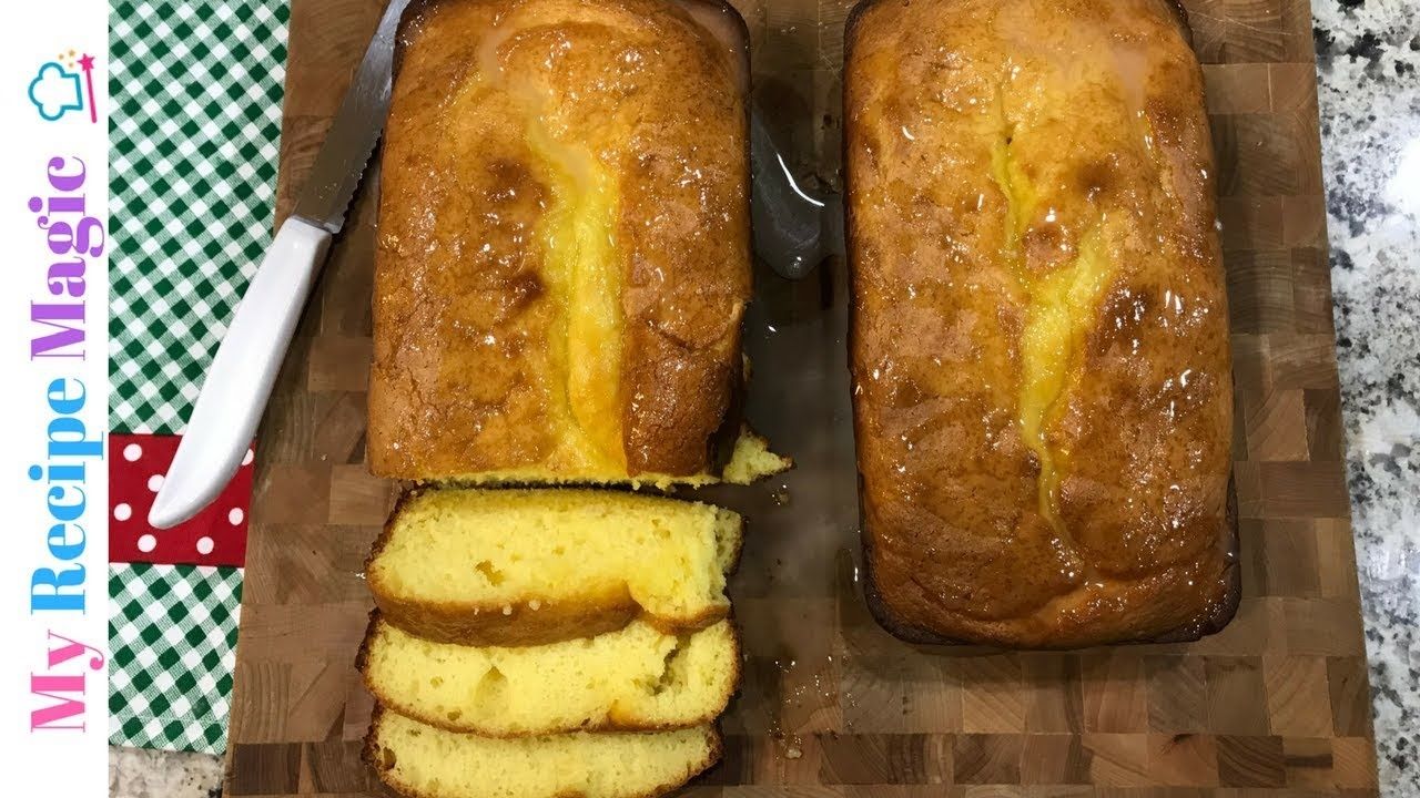 Lemon Pudding Bread
