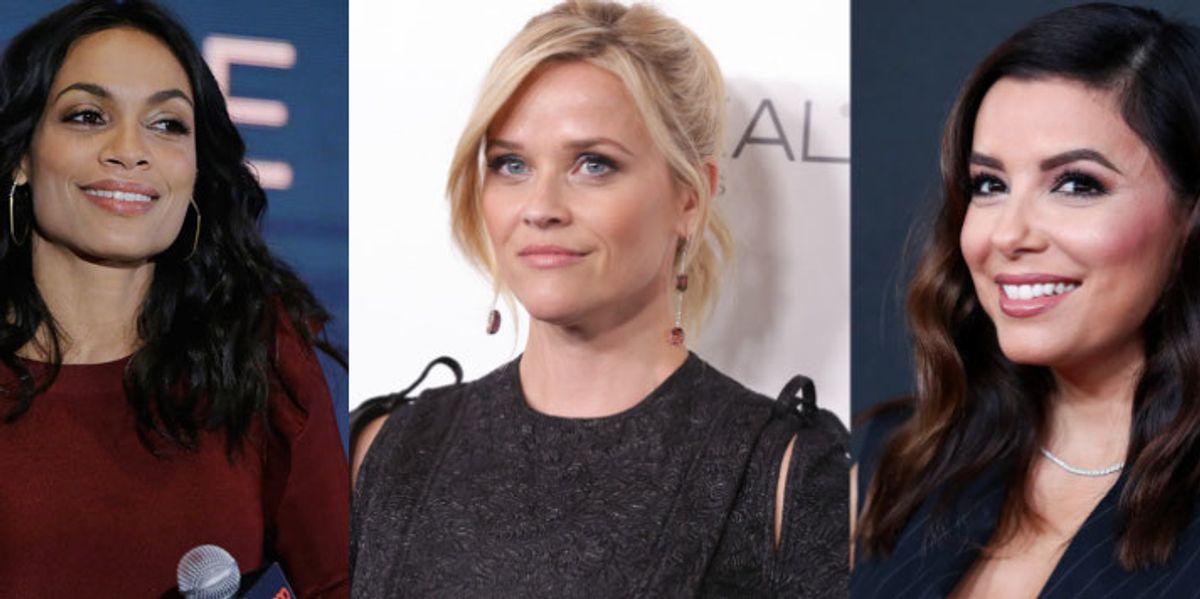 Rosario Dawson Reese Witherspoon And Eva Longoria Want You To Wear Black Too Paper