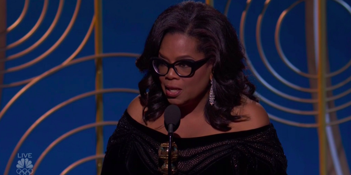 Oprah's Golden Globes Acceptance Speech Was Downright Presidential PAPER