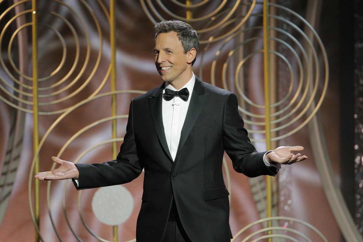 Seth Meyer's Golden Globes Opening Monologue Hit Most of the Marks PAPER