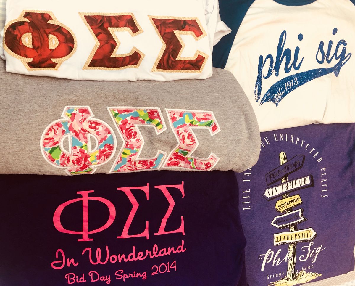 bid day shirts sorority