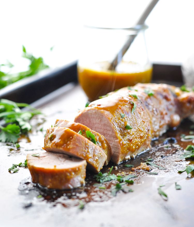 Mustard And Brown Sugar Baked Pork Tenderloin - My Recipe Magic