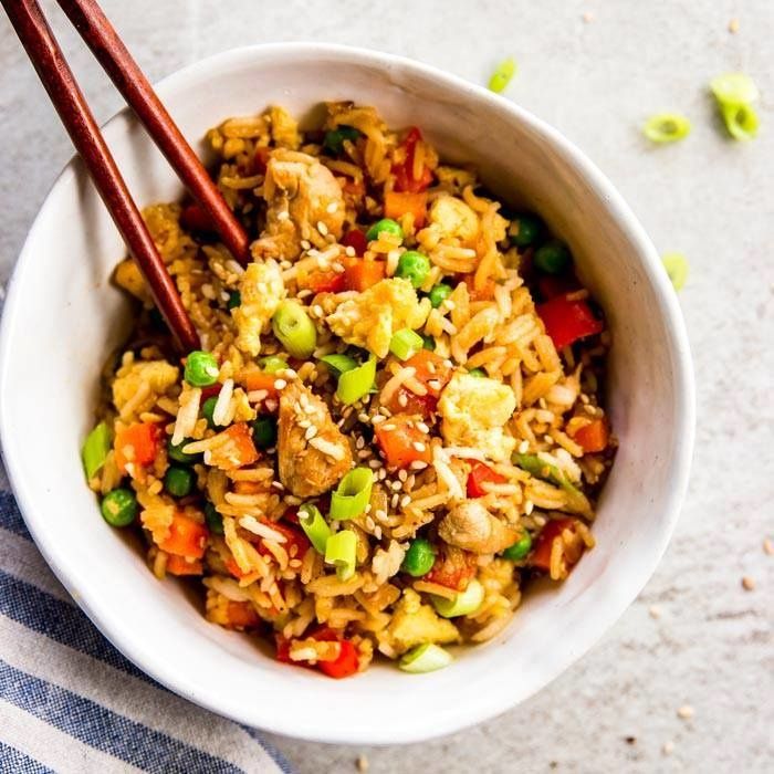 Easy Chicken Fried Rice