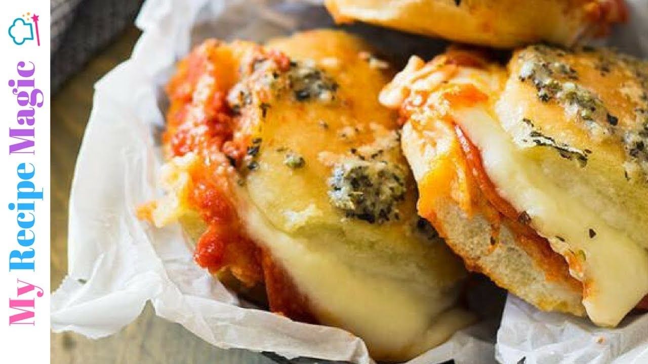 Pepperoni Pizza Sliders