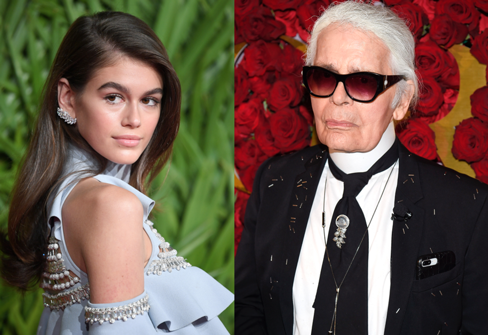 Karl lagerfeld dating