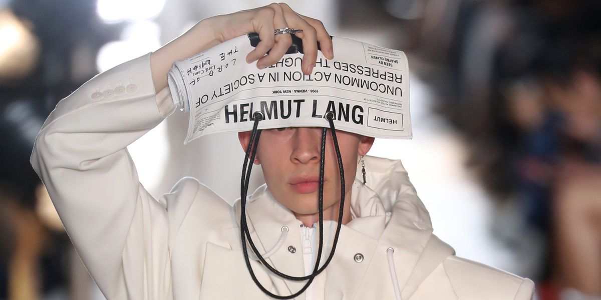 Helmut Lang unveils new direction courtesy of Dazed editor-in