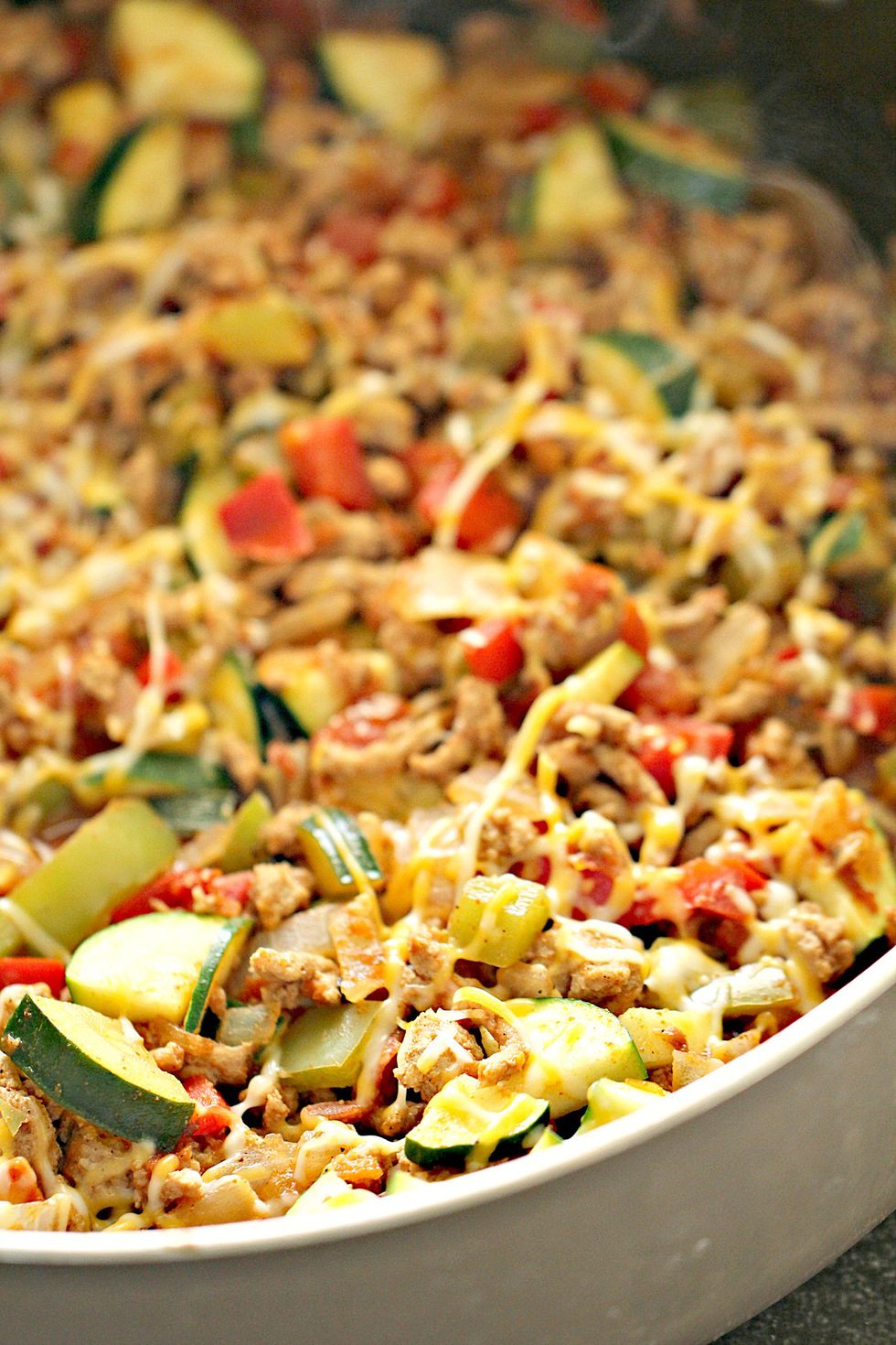 Ground Turkey Mexican Vegetable Skillet - My Recipe Magic