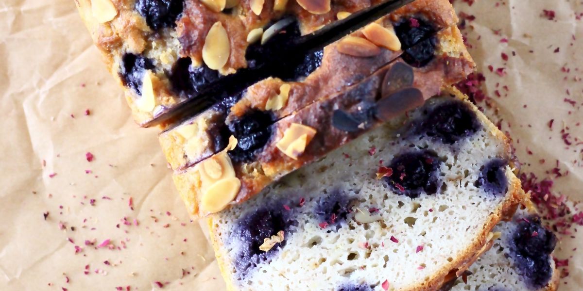 Gluten-Free Vegan Blueberry Banana Bread - My Recipe Magic