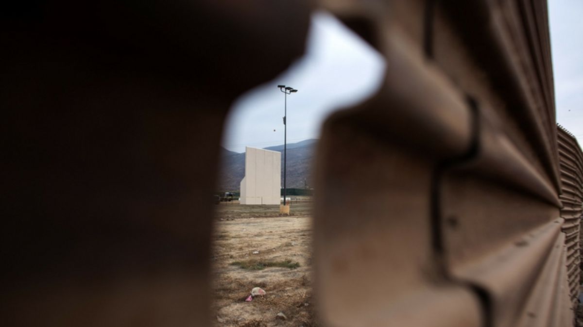 PHOTOS: Prototypes For Trump's Border Wall