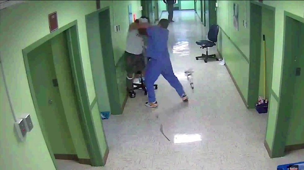 Watch Psychiatric Hospital Security Video Exposes Abusive Staff Comic Sands