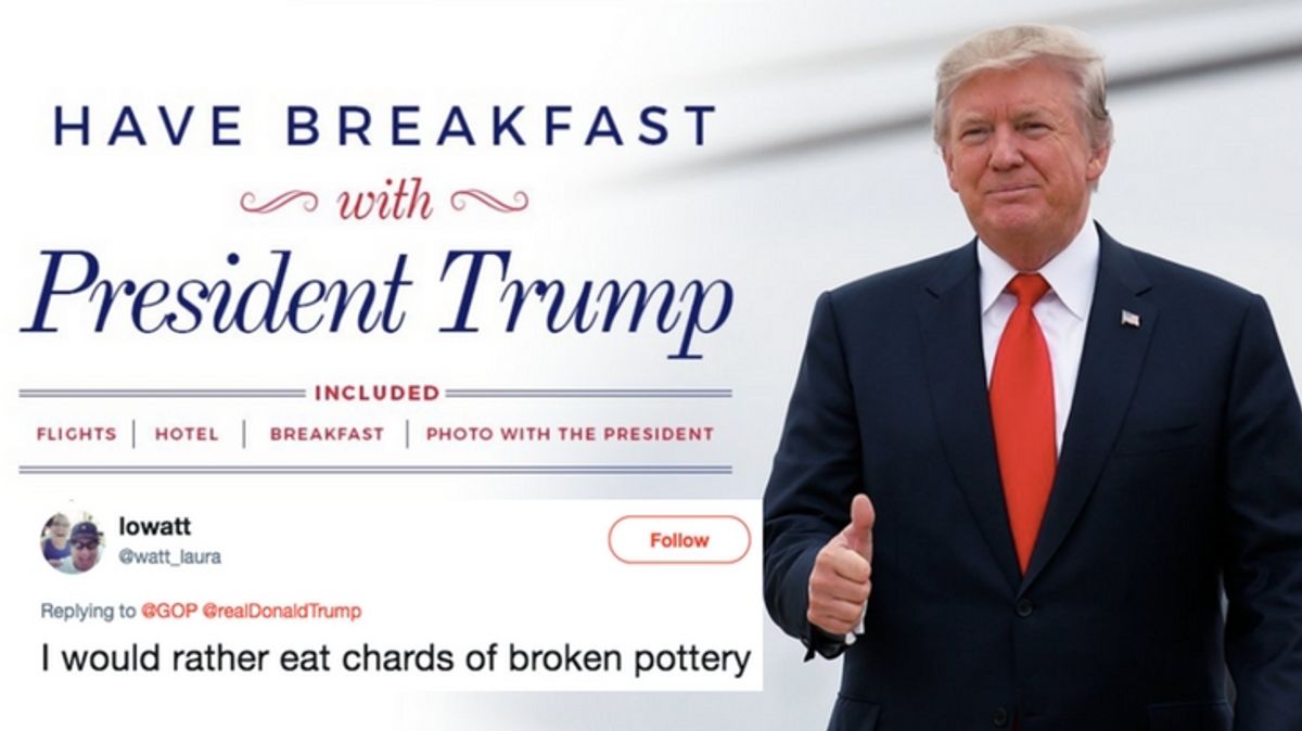 READ: You Can Win a Holiday Breakfast With President Trump
