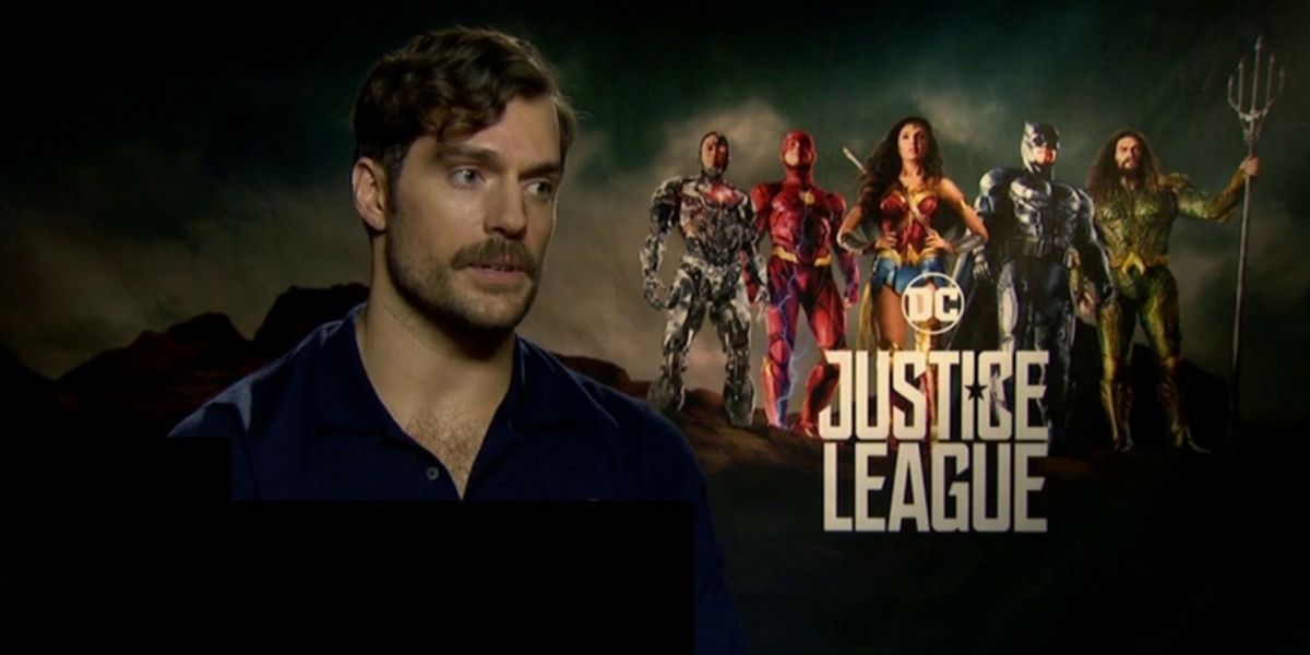 PHOTO: Henry Cavill With CGI-Removed Mustache in 'Justice League