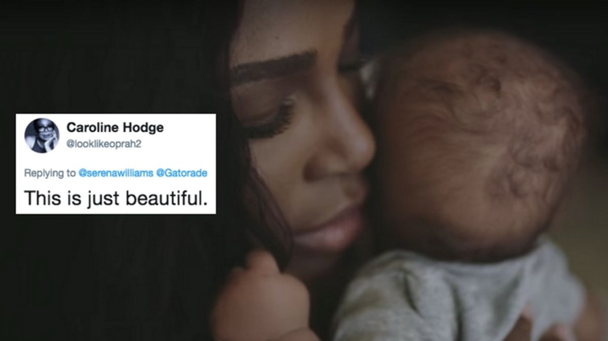 WATCH: Serena Williams has Message for Daughter in New Ad