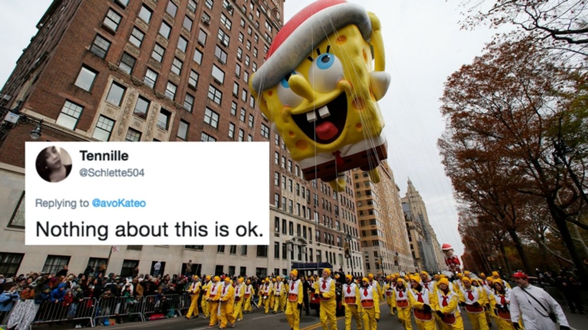 Twitter Reacts to SpongeBob Musical Performance During Parade