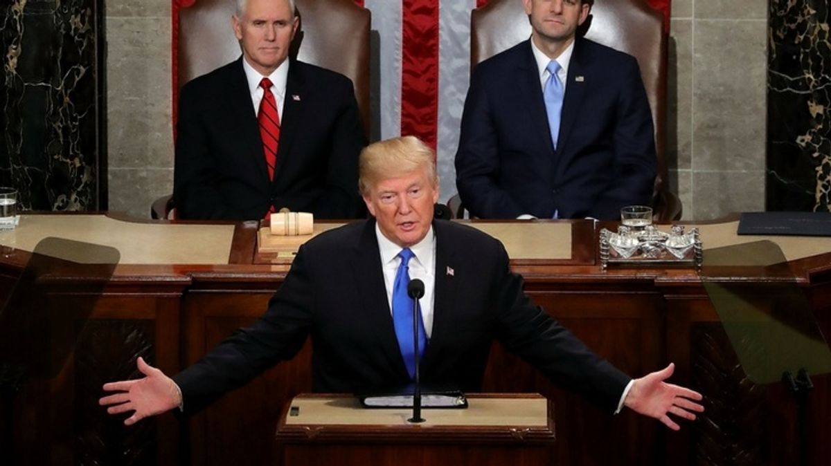 Photos of Disapproving Faces From Trump's State of the Union Address Emerge