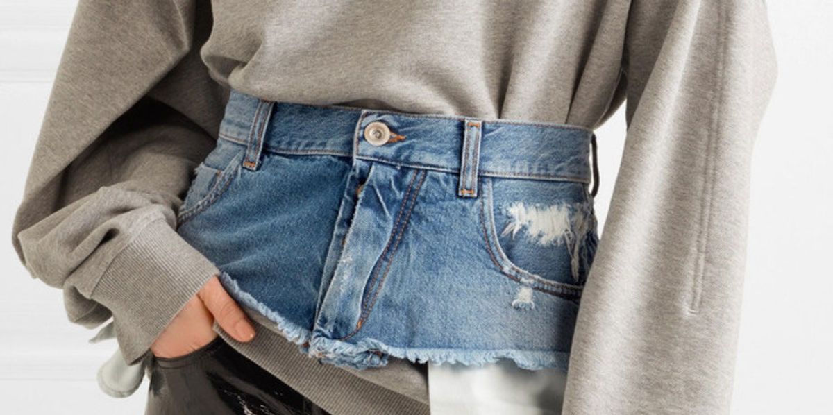 The Hottest New Denim Trend is Crotchless, Legless Jeans