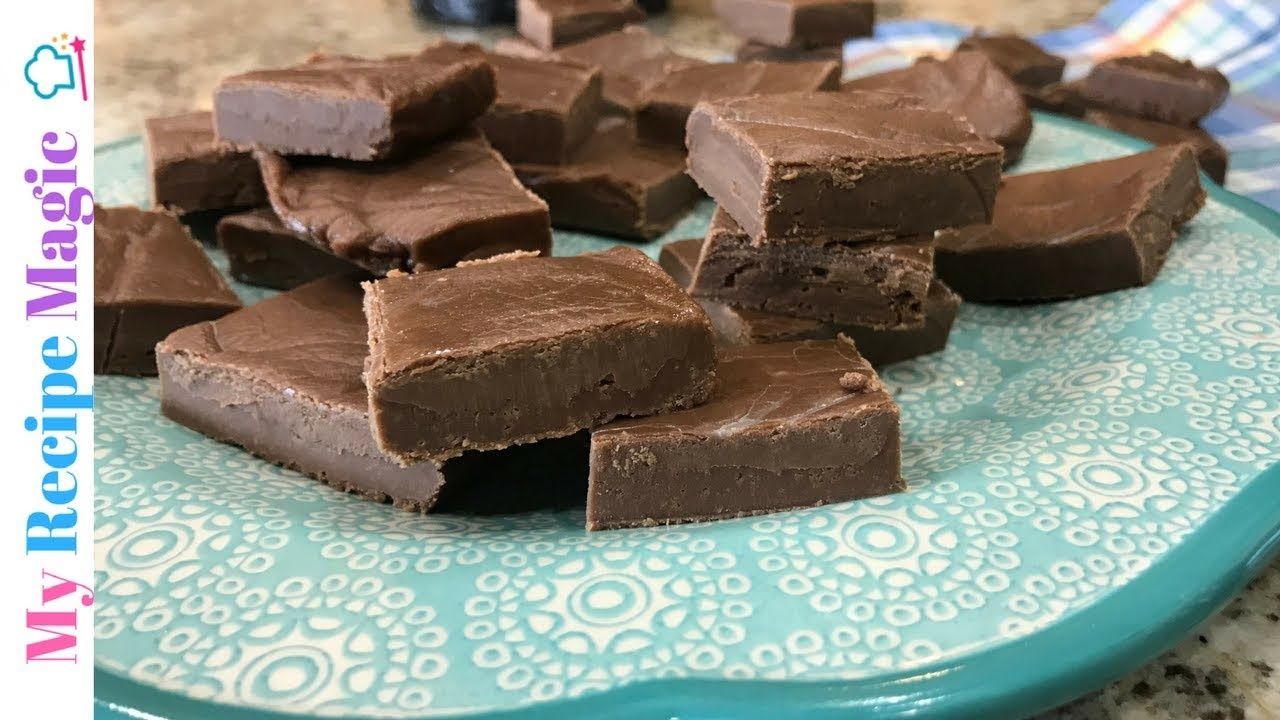 5 Minute Mint Fudge