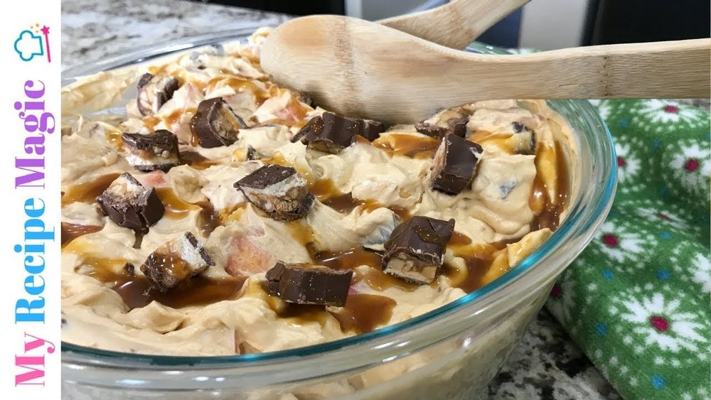 Caramel Apple Snicker Salad