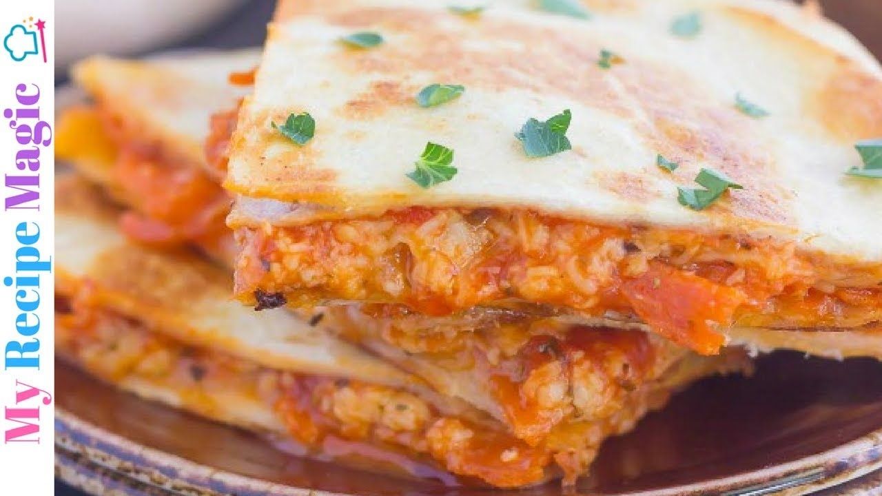 Easy Zesty Pizza Quesadillas