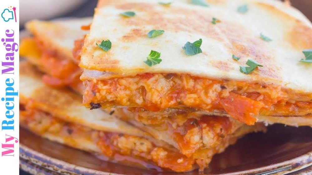 Easy Zesty Pizza Quesadillas