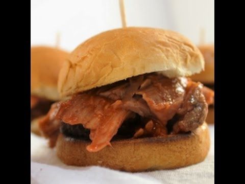 Root Beer Pulled Pork Sliders