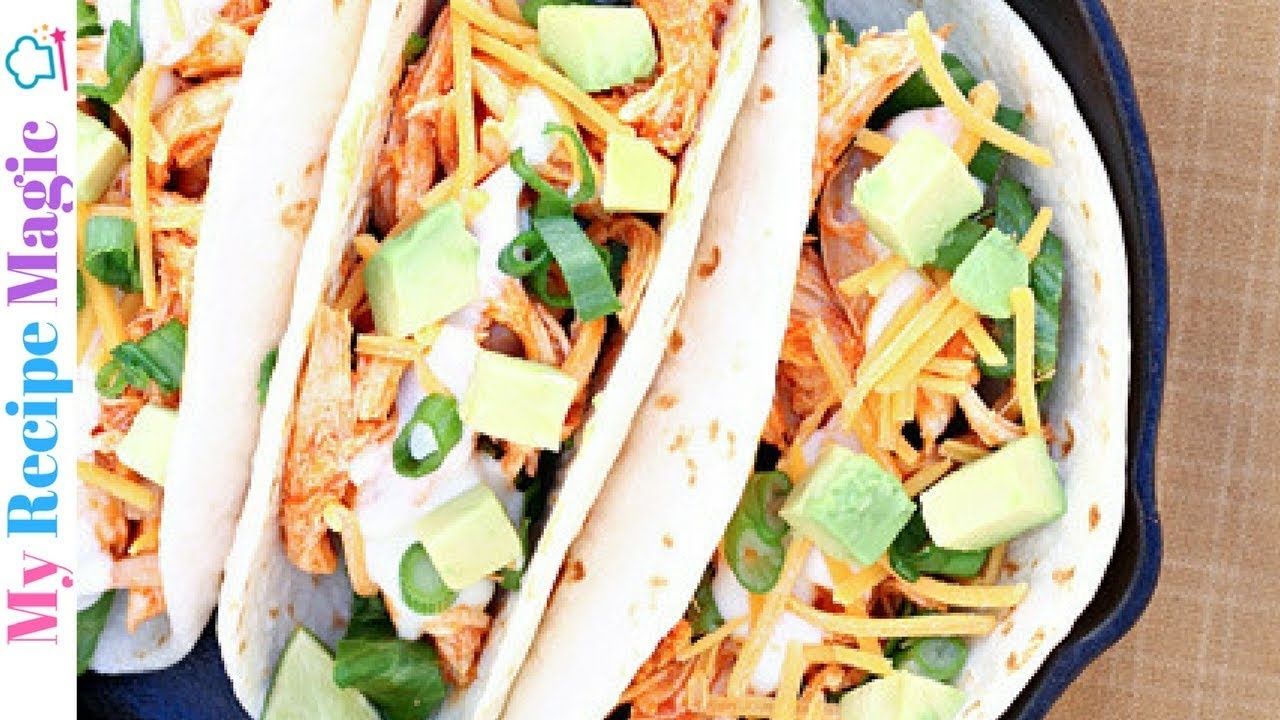 Easy Buffalo Chicken Tacos