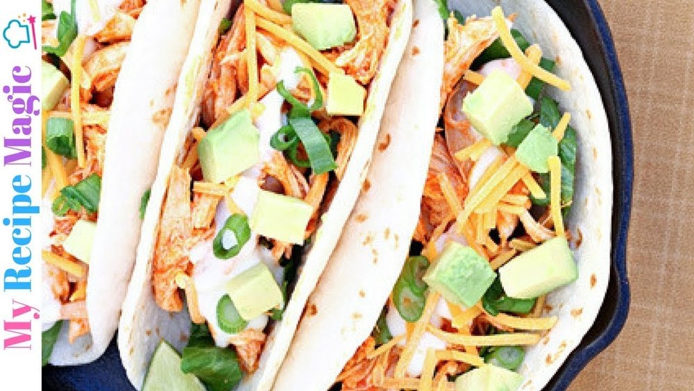 Easy Buffalo Chicken Tacos