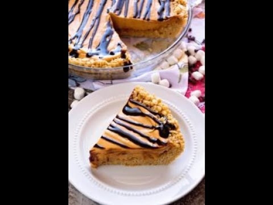 No-Bake Scotcheroo Pie