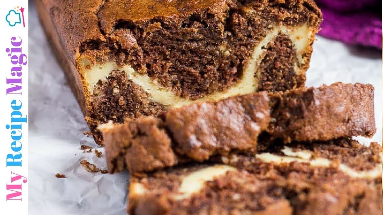 Cheesecake Stuffed Chocolate Banana Bread