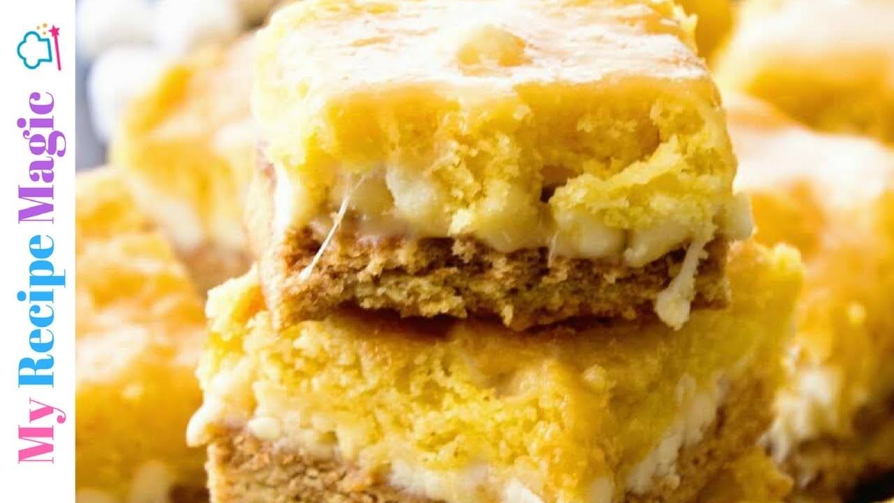 White Chocolate S'mores Bars