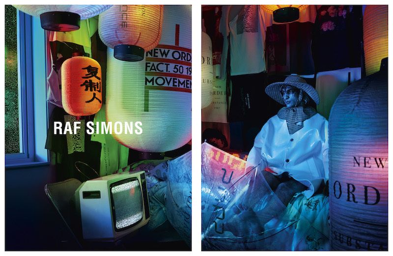 Raf Simons Sells You on Rainy Days with Spring '18 Campaign