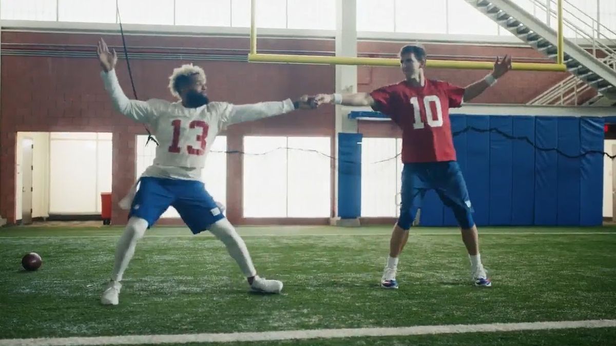 An Ode To Dirty Dancing By Eli Manning And Odell Beckham Jr.