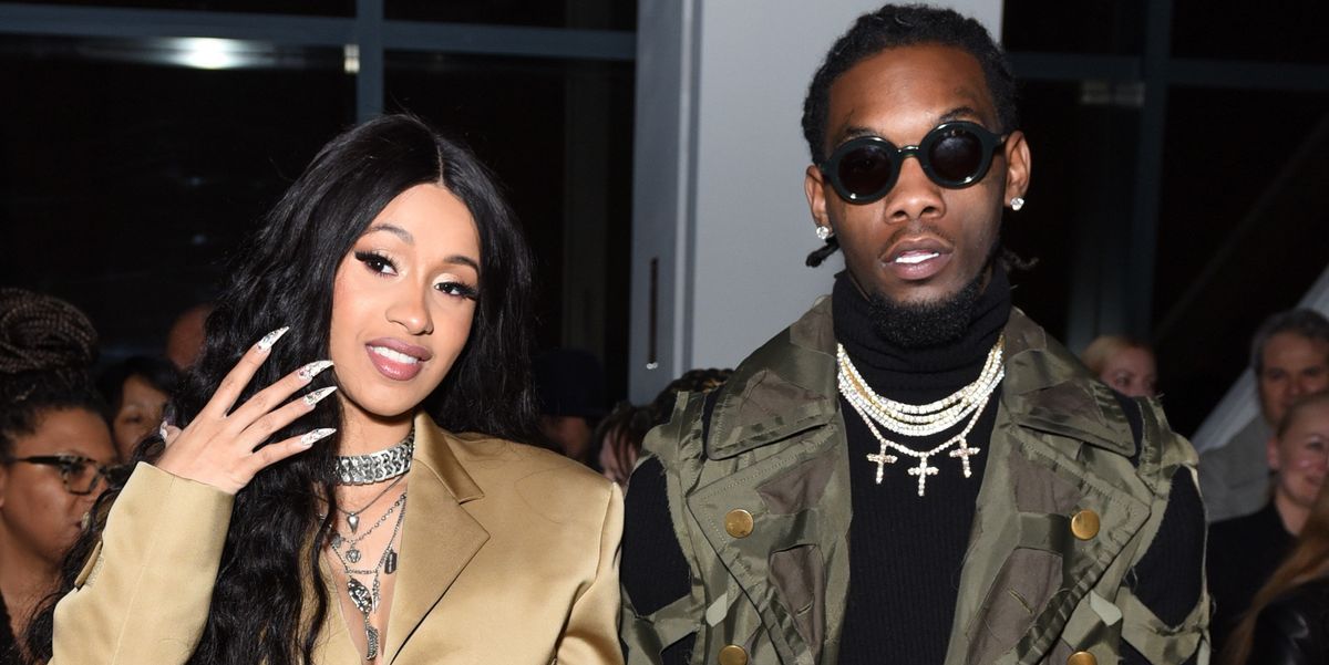 Migos' Offset Smoked Weed Front Row at Prabal Gurung