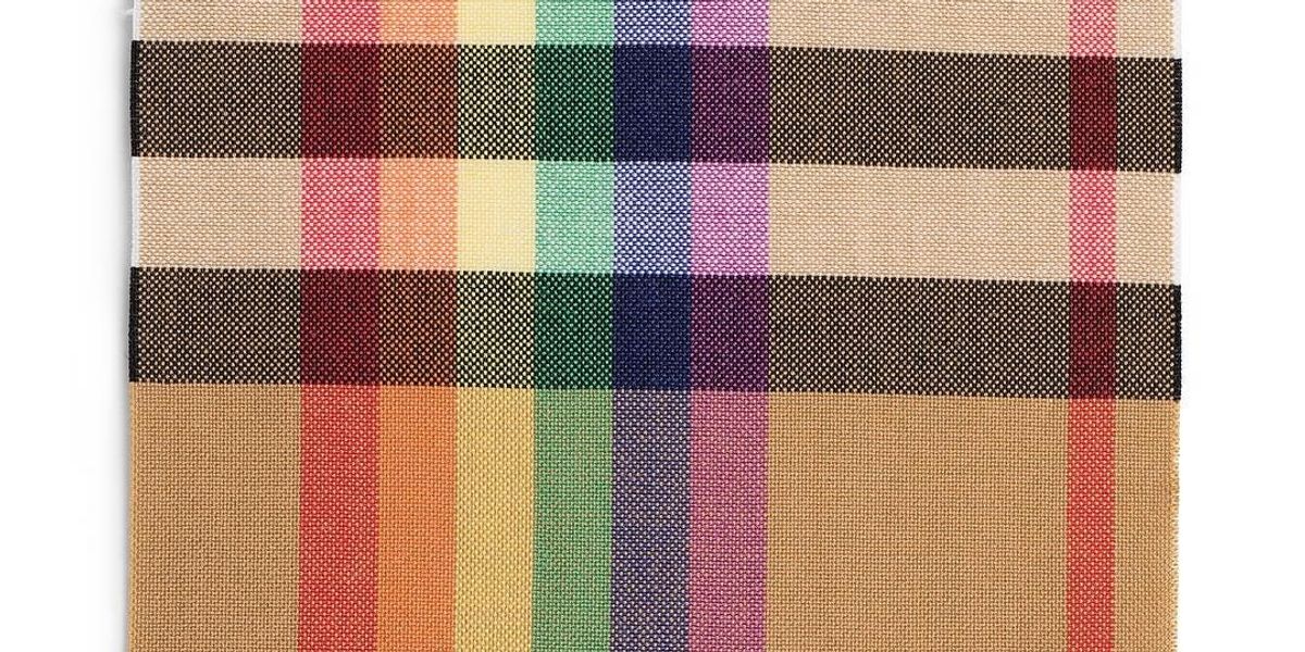 Burberry Releases Rainbow Check Print to Support LGBTQ+ Charities